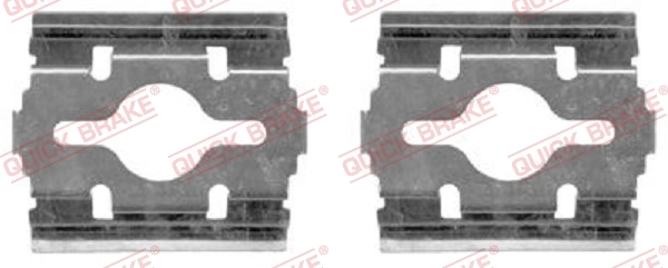 Accessory Kit, disc brake pad